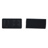 Patch PVC groupe sanguin AB+ noir