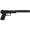 Gaz culasse fixe MK23 hop-up noir