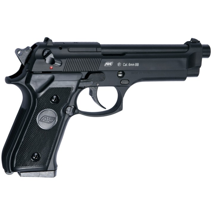 Pistolet a bille airsoft M92 F noir