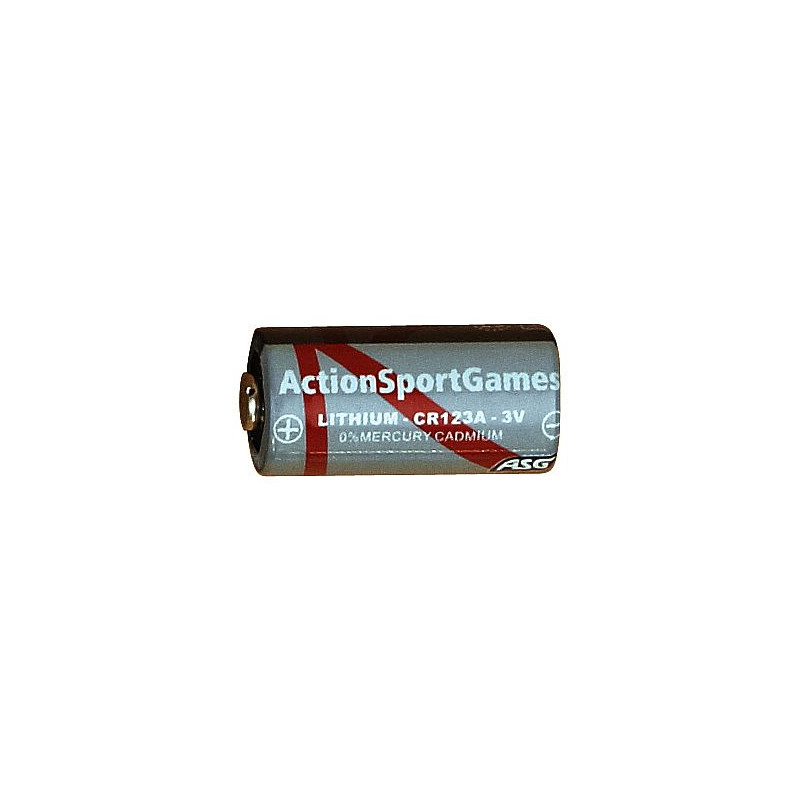 Battery, 3V, Lithium, CR123A, 1 pcs.