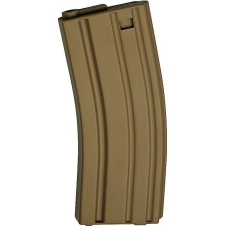 ASG 17127 Magazine Low Cap AEG 10 pcs M15 M16 85 rounds tan