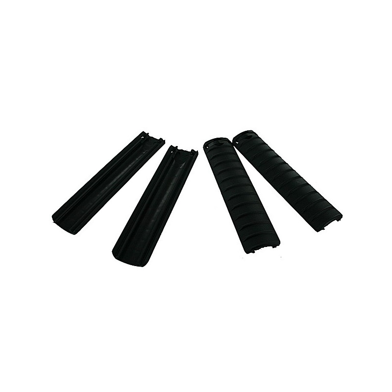 Pack 4 rail cover picatinny Black Eagle