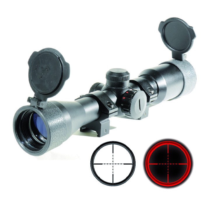 4x32 semi polymer scope illuminated Swiss Arms