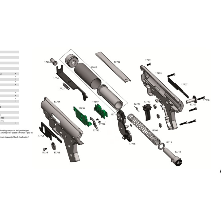 Gear Bevel Scorpion Evo3 A1
