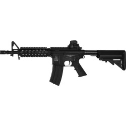 COLT M4 CQB Nylon Fibre elec. 6mm & 2 chargeurs metal 350BB's