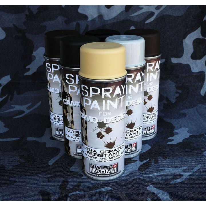 Peinture 400ml Blanc pour repliques en metal et plastique airsoft...