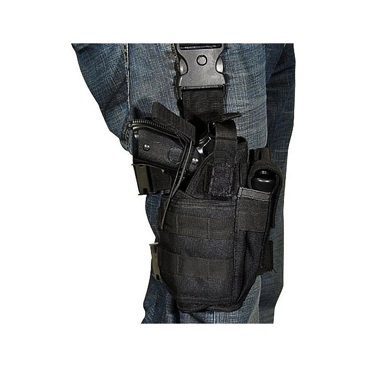 Holster SWISS ARMS de cuisse droit universel Noir Swiss Arms...
