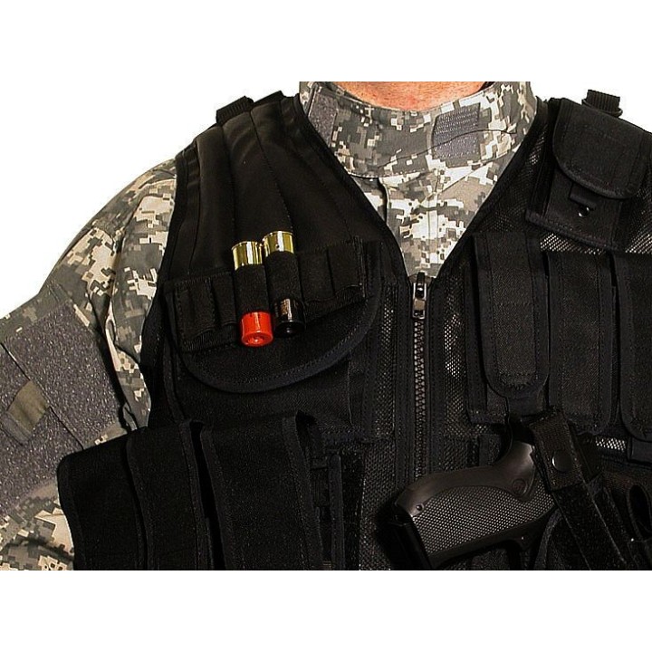 Veste SWISS ARMS Tactique BT-4 noir Cybergun airsoft 604005 gilet