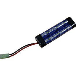 Batterie SWISS ARMS par Intellect H Perf. NI-MH type mini 9,6V...
