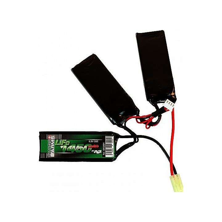 SWISS ARMS LiFe 9,9V 1.450mAh 20C triple - 9.9V