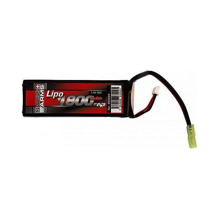 SWISS ARMS Lipo 7,4V 1800mAh 30C - 7.4V