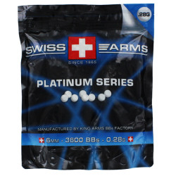 Billes SWISS ARMS Blanche 0,28 gr Sac de 1 Kg
