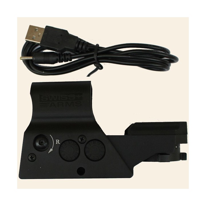 Point rouge red dot swiss arms Point Rouge rechargeable Reflex 8 Reti