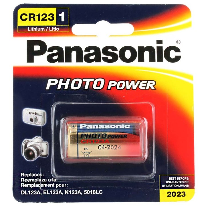 Pile CR123 Panassonic