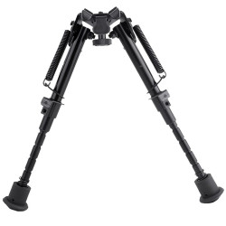 Bi-pied M700 FR Airsoft en alliage métallique noir.
