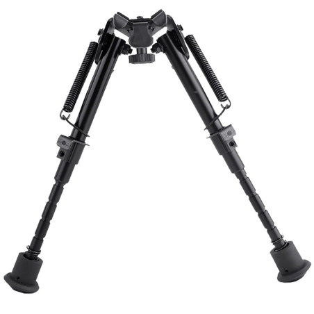 Bi-pied M700 FR Airsoft en alliage métallique noir.