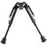 Bi-pied M700 FR Airsoft en alliage métallique noir.
