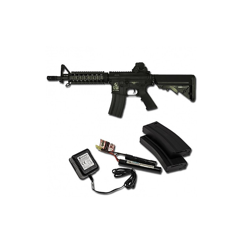 CYBERGUN COLT M4 CQB AEG FIBRE DE NYLON - NOIR
