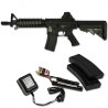 COLT M4 CQB Nylon Fibre elec. 6mm & 2 chargeurs metal 350BB's