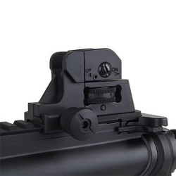 COLT M4 CQB Nylon Fibre elec. 6mm & 2 chargeurs metal 350BB's