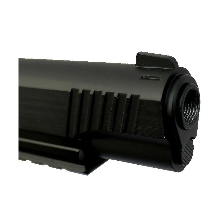 COLT Rail Gun Noir Mat culasse metal fixe 6mm 15Bbs