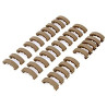 Black Eagle IndexClips 60 Piece Set DE 