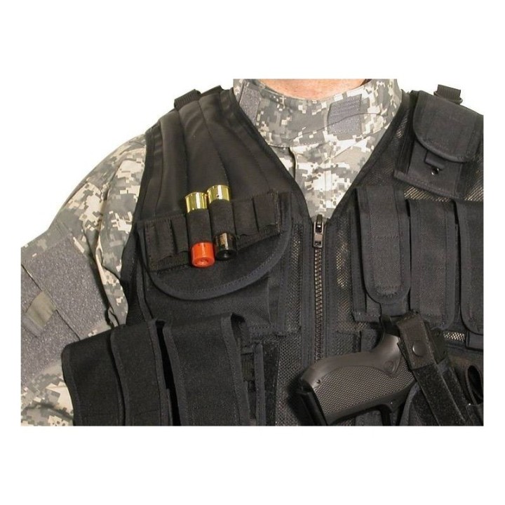 Veste SWISS ARMS Tactique BT-4 noir Cybergun airsoft 604005 gilet