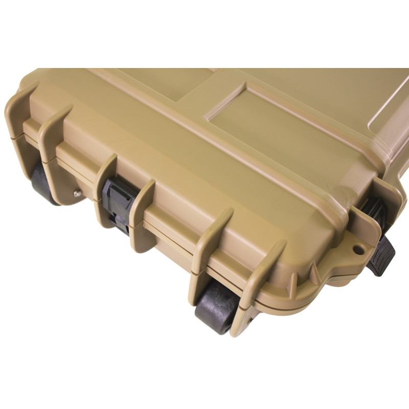 MALLETTE 103x33x15 WATERPROOF TAN NP mousse vague
