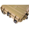 MALLETTE 103x33x15 WATERPROOF TAN NP mousse vague