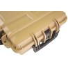 MALLETTE 103x33x15 WATERPROOF TAN NP mousse vague