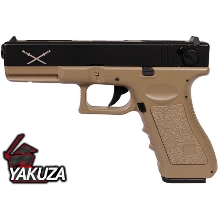 PISTOLET ELECTRIQUE YAKUZA TAN DELTA TACTICS