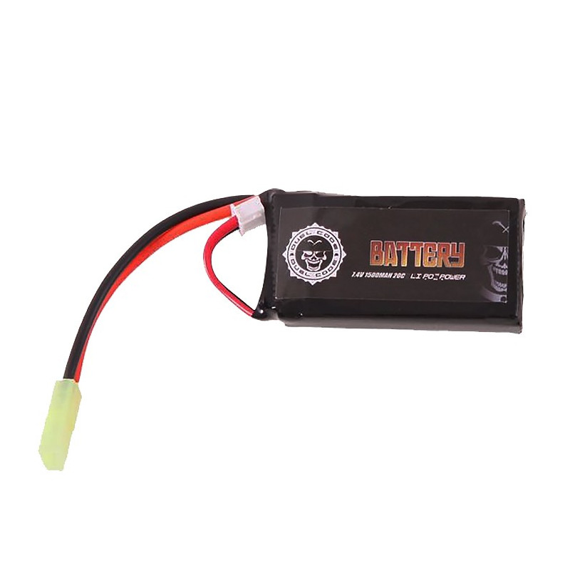 Batterie Li-po 7.4V 1500MAH 20C Duel Code