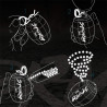 grenade airsoft réutilisable gaz bouteille 155 billes
