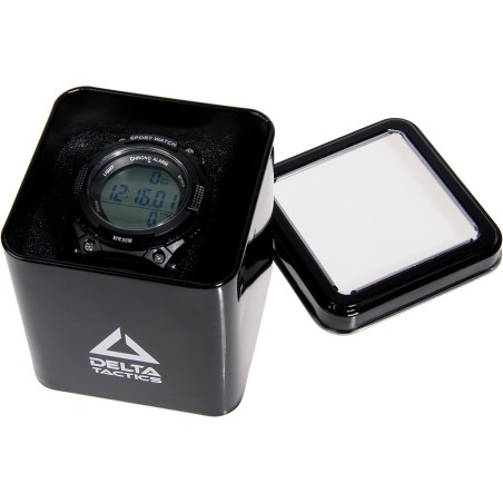 MONTRE TACTIQUE PODOMETRE NOIRE