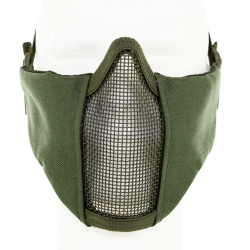 Metal Mesh pad with cheek pad Green