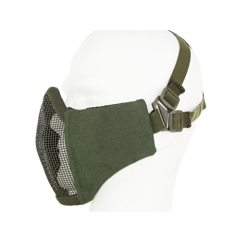 Metal Mesh pad with cheek pad Green