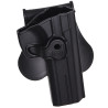 Holster, série modèles C75, polymère