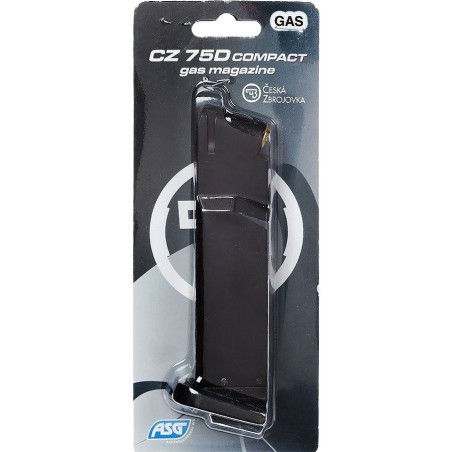 Chargeur réplique poing, GNB, Gaz, CZ 75D Compact