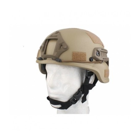 Casque tactique Emerson ACH MICH 2000 Special Action - Tan