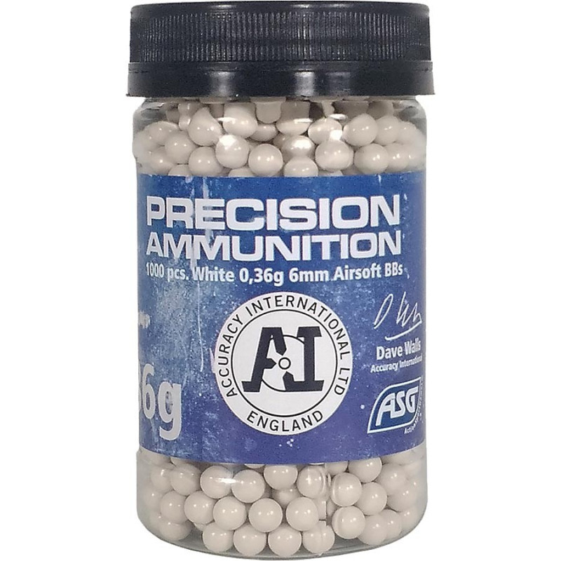Billes, 0,36g - 1000 pcs en bouteille