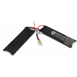 3300mah 7.4V 30C lipo battery nunchuck type with Small tamiya