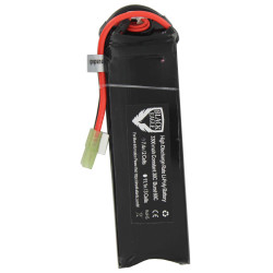 3300mah 7.4V 30C lipo battery nunchuck type with Small tamiya