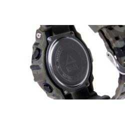 MONTRE TACTIQUE DIGITALE NOIRE camo vert