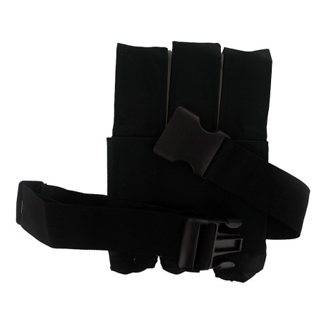 Porte pot paintball Vertical Black Eagle