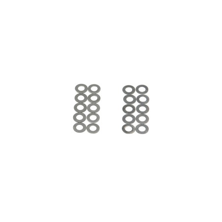 Shim set, 10 pcs. 0,15mm, 10 pcs. 0,3mm