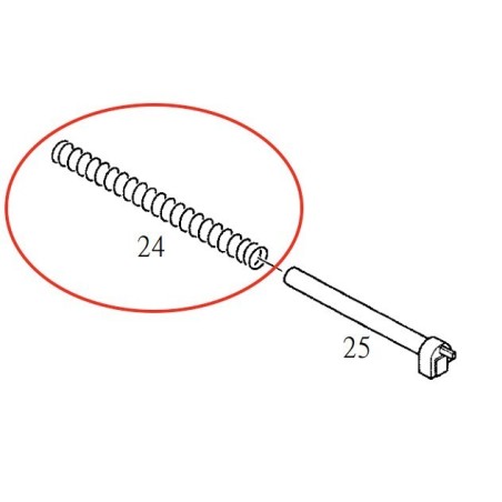 Recoil Spring for KJW KP-01 P226