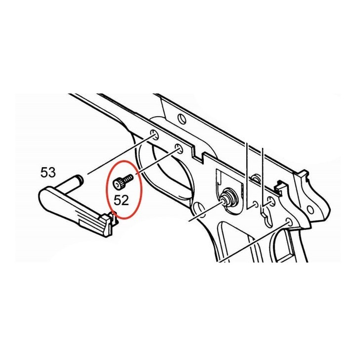 Frame Screw for KJW / ASG M1911