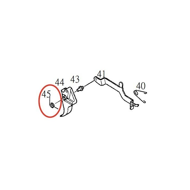 Trigger Spring for KJW KP-01 P226