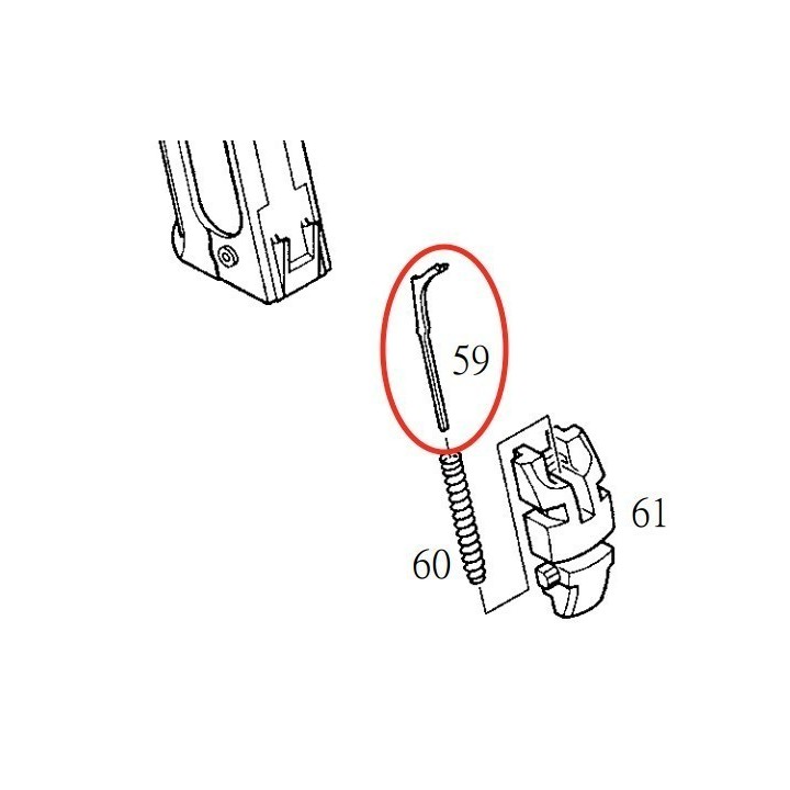 Hammer Strat for KJW KP-01 P226