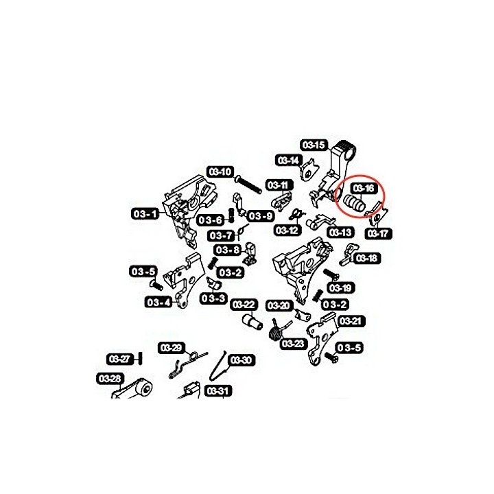 Hammer Support for VFC / Cybergun FNX-45